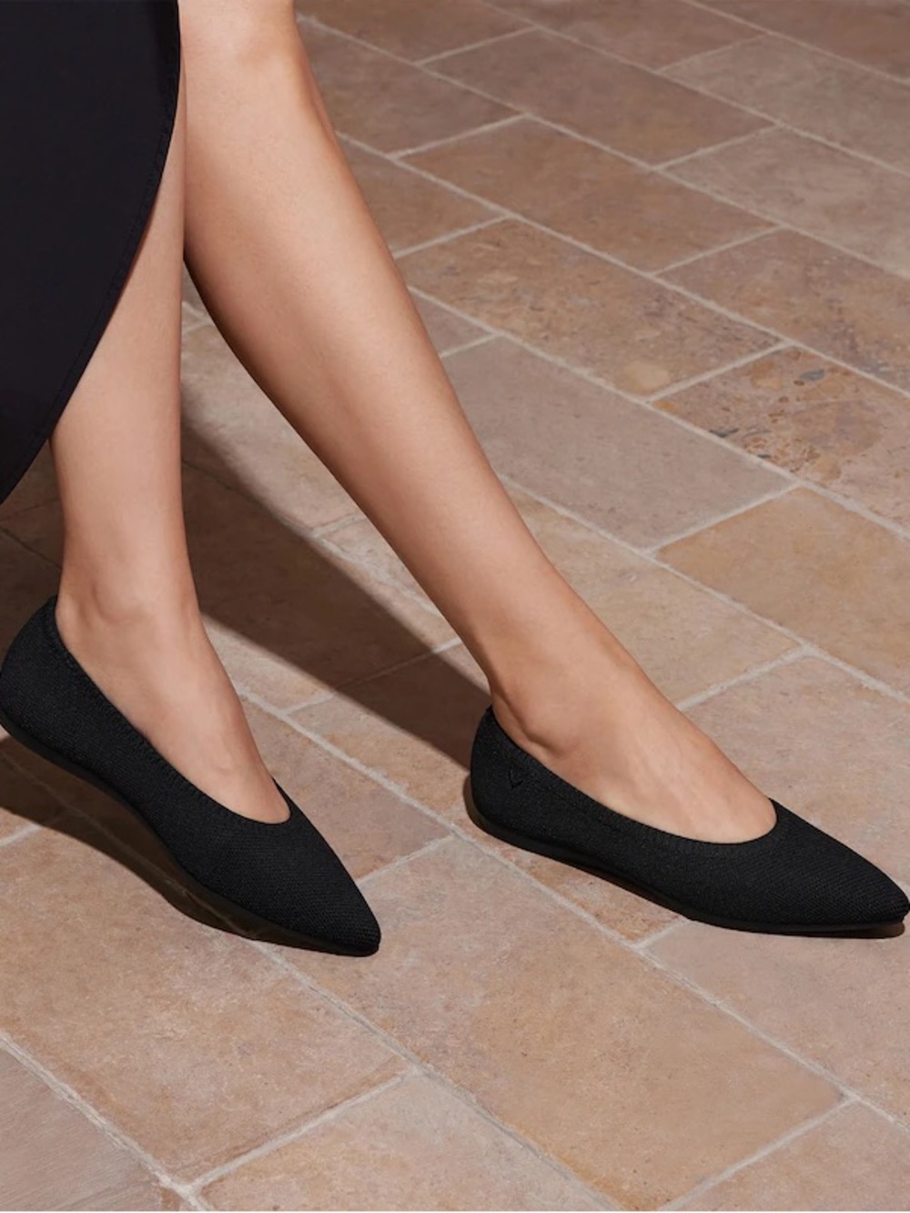 VIVAIA Pointed Toe Ballet Flats 38